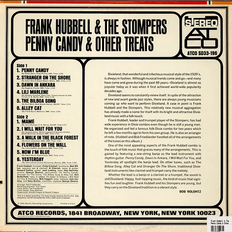 Frank Hubbell & The Village Stompers - Penny Candy & Other Treats