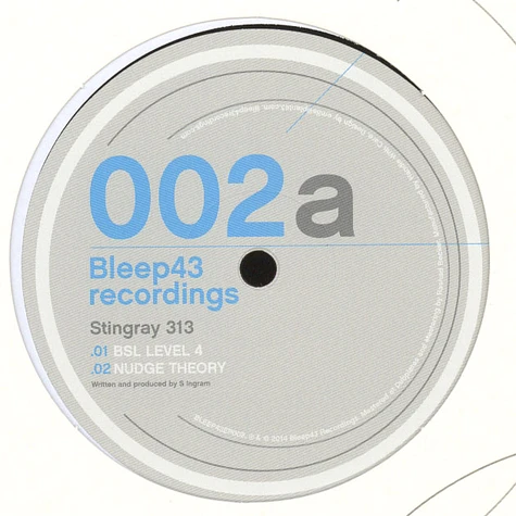 Stingray 313 / Mariska Neerman - Bleep43 EP002