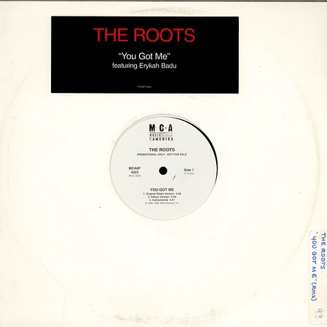 The Roots Featuring Erykah Badu - You Got Me