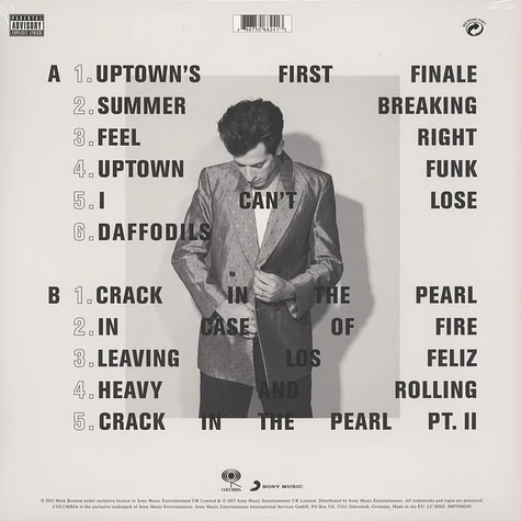 Mark Ronson - Uptown Special Black Vinyl Edition