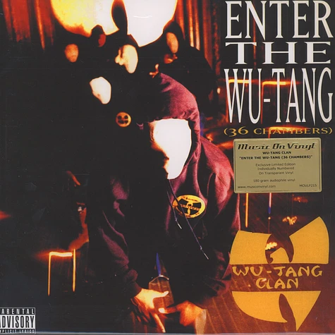 Wu-Tang Clan - Enter The Wu-Tang (36 Chambers) Clear Vinyl Edition