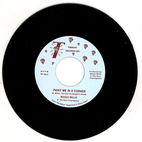 Nicole Willis & The Soul Investigators - Paint Me in a Corner / Where Are You Now