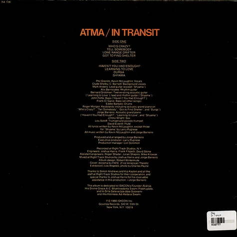 Atma - In Transit