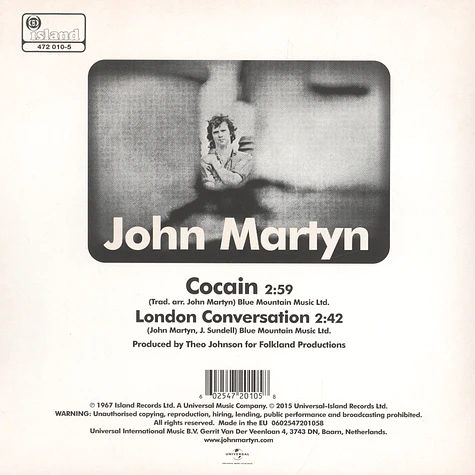 John Martyn - Cocain / London Coversation