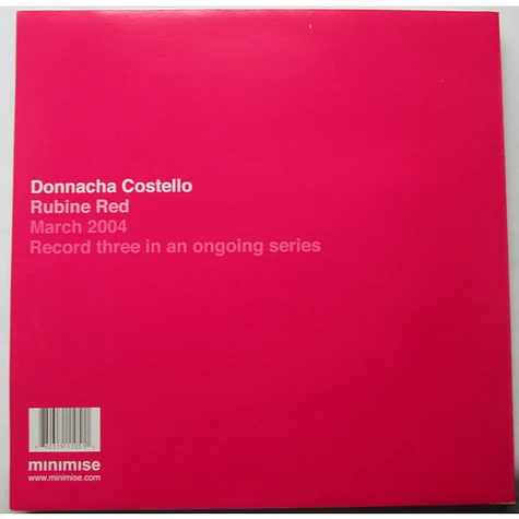 Donnacha Costello - Rubine Red