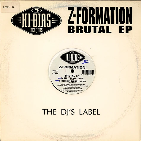 Z-Formation - Brutal EP