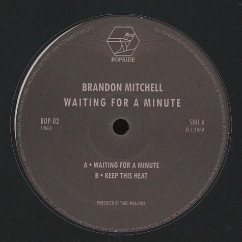 Brandon Mitchell - Waiting For A Minute