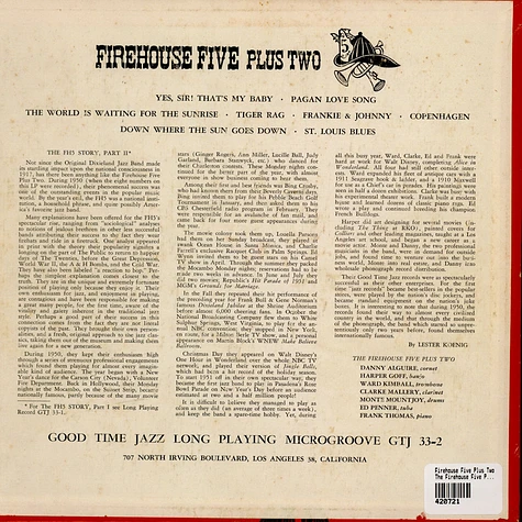 Firehouse Five Plus Two - The Firehouse Five Plus Two