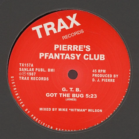Pierre's Pfantasy Club - G.T.B. Got The Bug