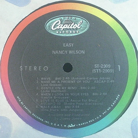 Nancy Wilson - Easy