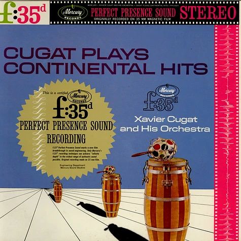 Xavier Cugat And His Orchestra - Cugat Plays Continental Hits