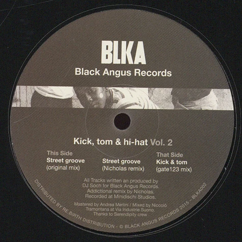 DJ Soch - Kick, Tom & Hi Hat Volume 2