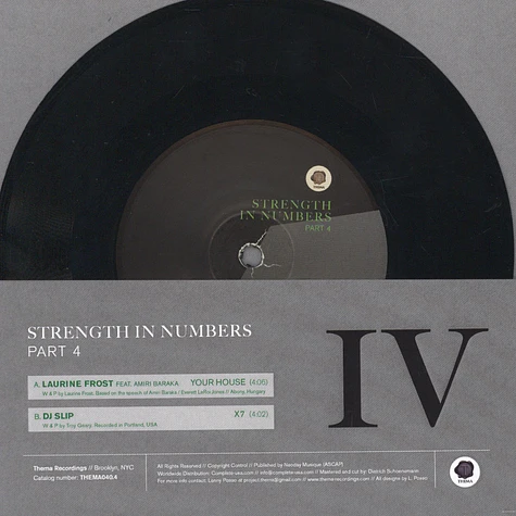 Laurine Frost / DJ Slip - Strength In Numbers Part 4