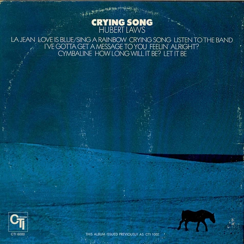 Hubert Laws - Crying Song