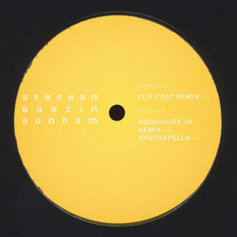Stephan Bodzin - Sungam (The Remixes)