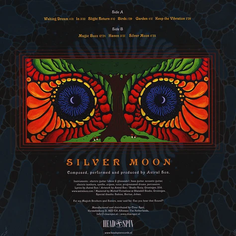 Astral Son - Silver Moon Silver / Black Vinyl Edition