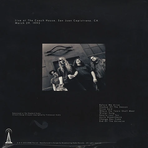 Screaming Trees - Before We Arise: Live At The Coach House, San Juan Capistrano, CA - March 29, 1993