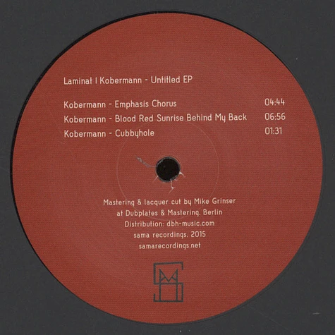 Laminat / Kobermann - Untitled EP