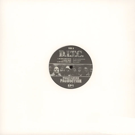 D.I.T.C. - Unreleased Production 1994 EP1
