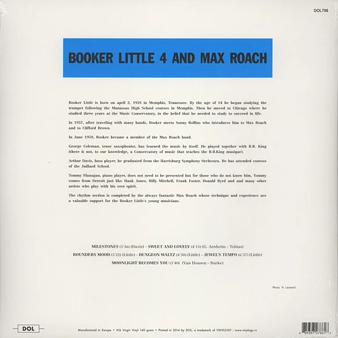 Max Roach & Booker Little - Booker Little + 4