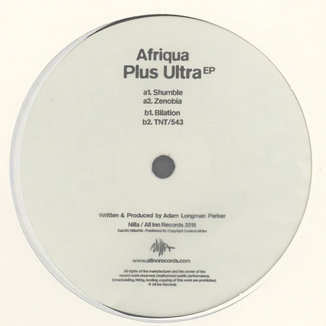 Afriqua - Plus Ultra EP