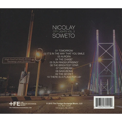 Nicolay of The Foreign Exchange - City Lights 3: Soweto