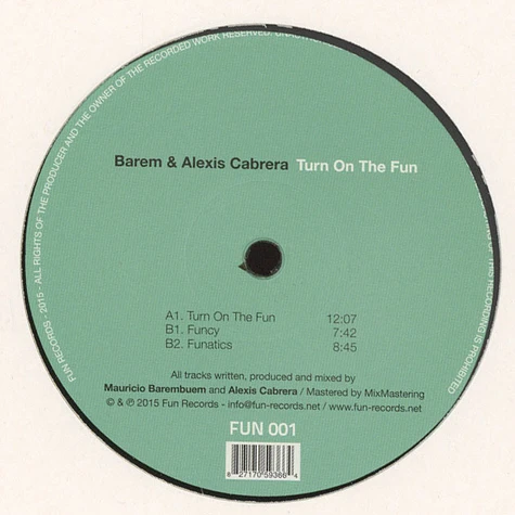 Barem & Alexis Cabrera - Turn On The Fun