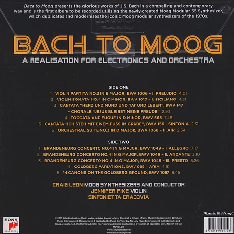 Craig Leon - Bach To Moog