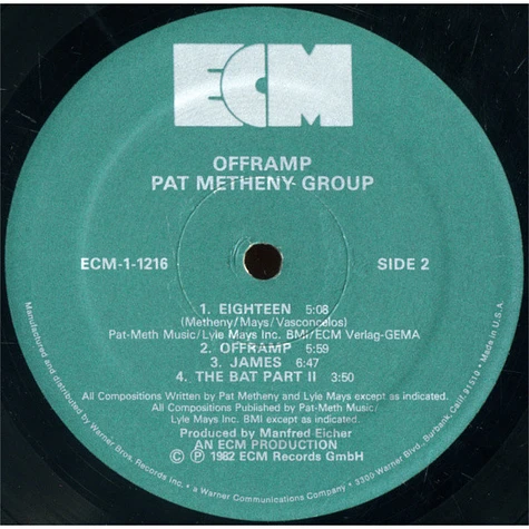 Pat Metheny Group - Offramp