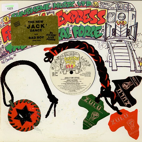 Kickin' Live Posse - Jack It My Style / Bad Boy