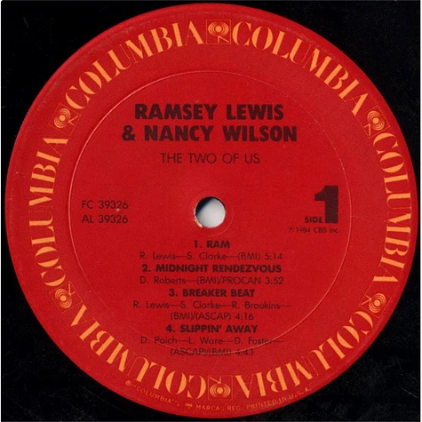 Ramsey Lewis & Nancy Wilson - The Two Of Us