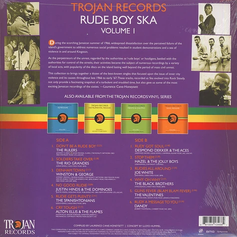 V.A. - Best Of Trojan Rude Boy Ska Volume 1