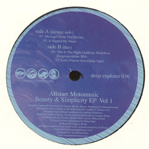 Allstarr Motomusic - Beauty & Simplicity EP