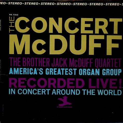 The Brother Jack McDuff Quartet - The Concert McDuff