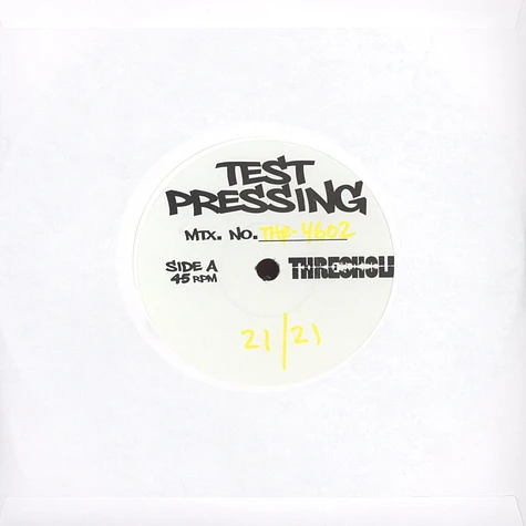 DJ Crate - Lets Go feat. Masta Ace Test Presssing