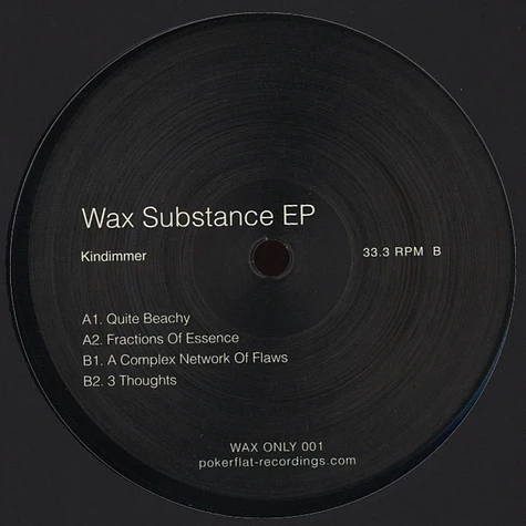 Kindimmer - Wax Substance EP