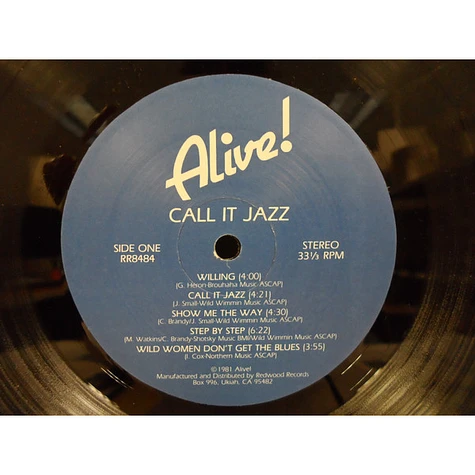 Alive! - Call It Jazz