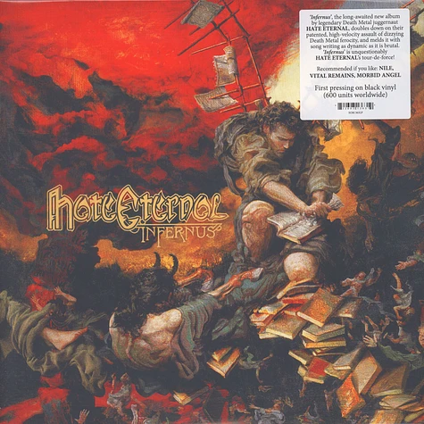 Hate Eternal - Infernus Black Vinyl Edition