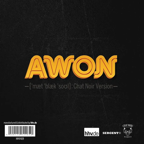 Awon - Matte Black Soul