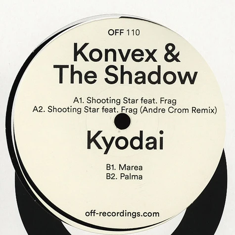 Konvex & The Shadow / Kyodai - Shooting Star / Marea EP