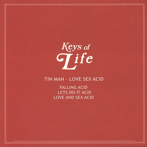 Tin Man - Love Sex Acid