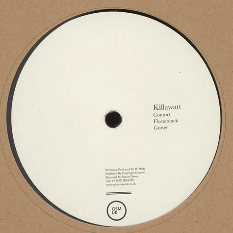 Killawatt - Contort EP