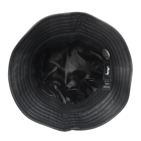 Stüssy - Stock Leather Brim Bucket Hat