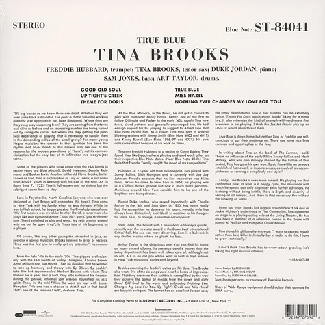Tina Brooks - True Blue