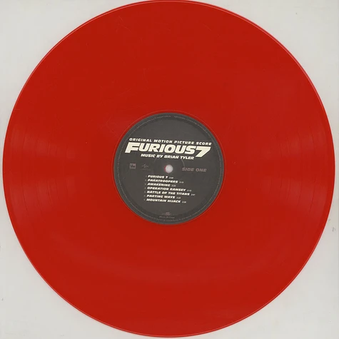 Brian Tyler - OST Furious 7 Black Vinyl Edition