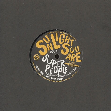 Sunlightsquare - Super People / Papa Was A Rolling Stone