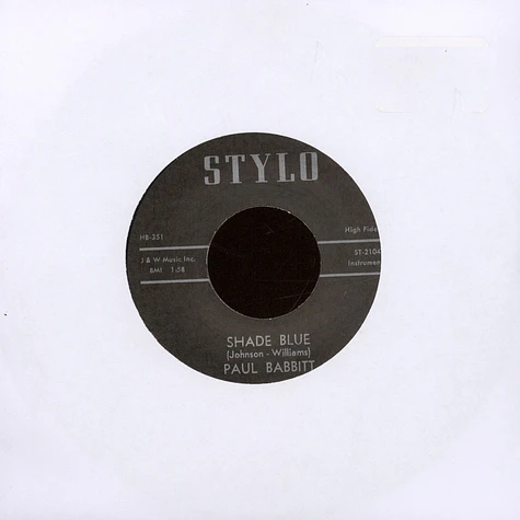 Paul Babbitt - Ohh Yah Yah/shade Blue