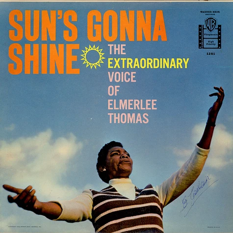 Elmerlee Thomas - Sun's Gonna Shine