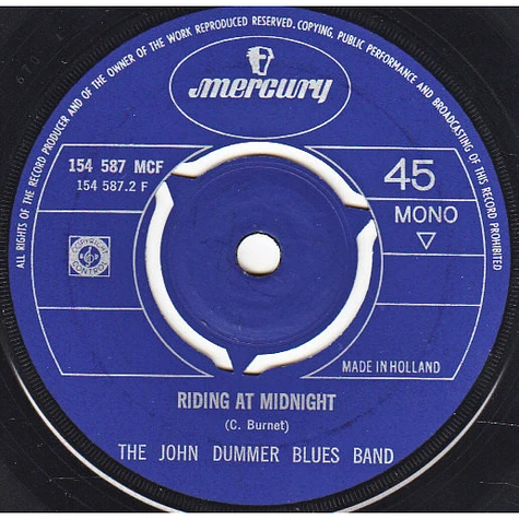 John Dummer Blues Band - Try Me One More Time / Riding At Midnight
