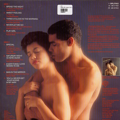 V.A. - Lovers For Lovers Vol. 2